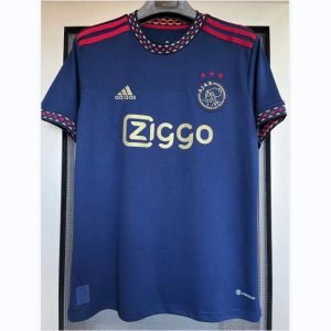 Maillot de foot Ajax 2022 2023 exterieur bleu