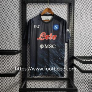 Maillot de foot Naples 2022 2023 third noir