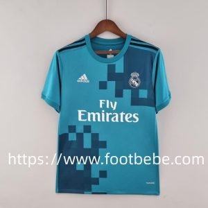 Maillot de foot vintage Real Madrid 2017 2018 third