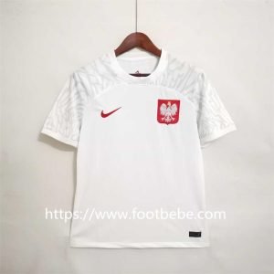 Maillot de foot Pologne Coupe du monde 2022 domicile