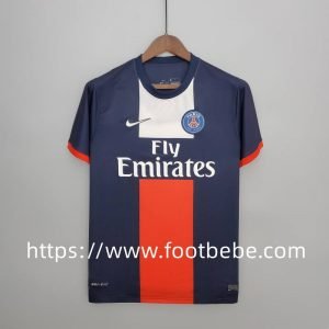 Maillot de foot vintage PSG 2013 2014 domicile bleu