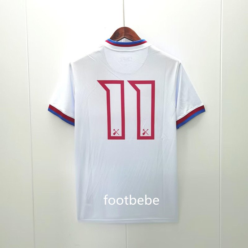 Maillot West Ham United 2023 Iron Maiden Blanc_1