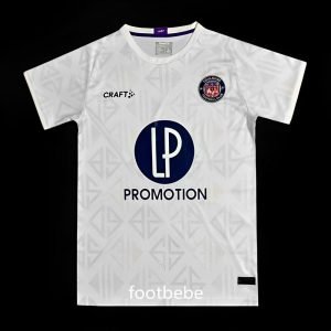 Maillot de foot Toulouse 2023 2024 Third Blanc_2