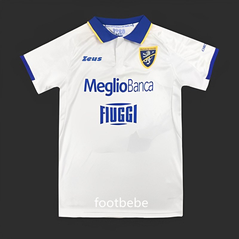 Maillot Frosinone Calcio 2023 2024 exterieur Blanc