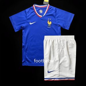 Maillot France Enfant Euro 2024 domicile bleu