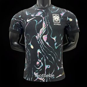 Maillot Match Corée du Sud 2024 exterieur noir