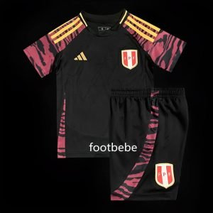 Maillot de foot Pérou Enfant 2024 exterieur noir