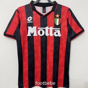 Maillot AC Milan Vintage 1993 1994 domicile-2