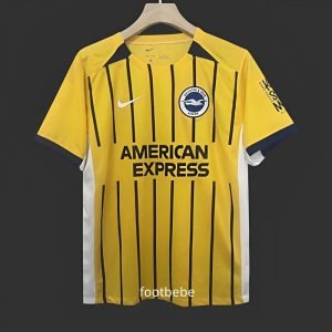 Maillot Brighton 2024 2025 exterieur jaune_3