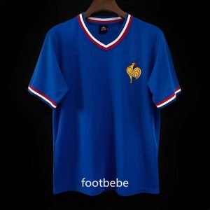 Maillot France Vintage 1971 domicile bleu