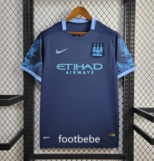 Maillot Manchester City Vintage 2015 2016 exterieur