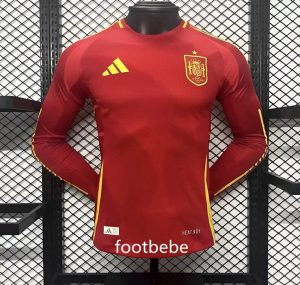 Maillot Match Espagne 2024 domicile manches longues