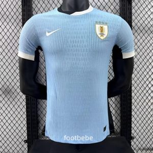 Maillot Match Uruguay 2024 2025 domicile bleu_3
