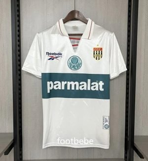 Maillot Palmeiras Vintage 1996 1997 Third Blanc