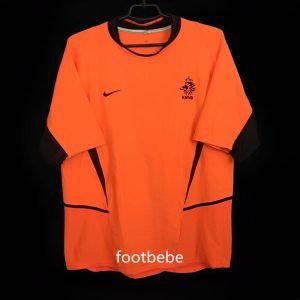 Maillot Pays Bas Vintage 2002 domicile orange