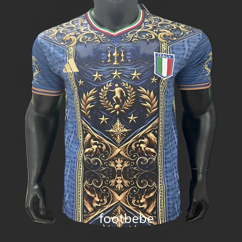 Maillot Italie 2024 bleu édition spéciale