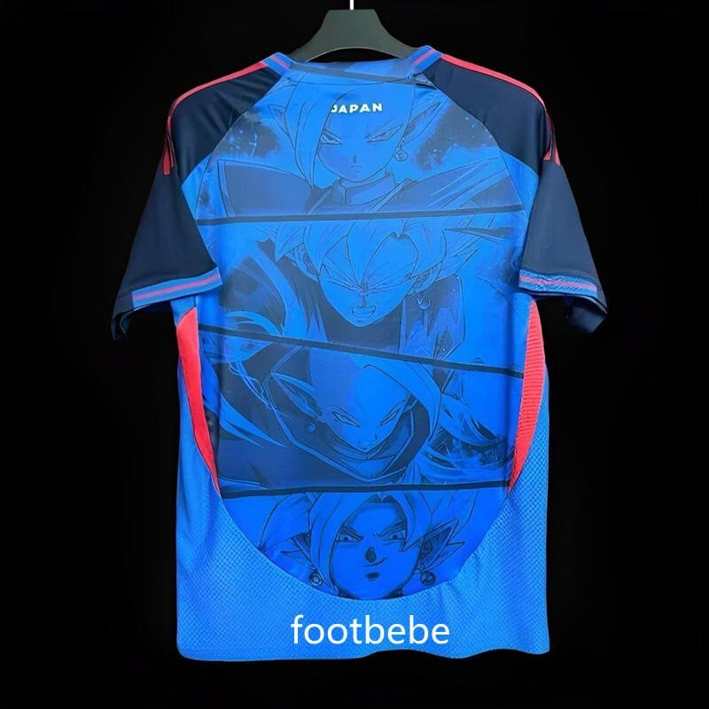 Maillot Japon 2024 Dragon Ball Combattants Bleu_2