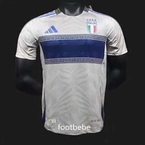 Maillot Match Italie Versace 2024 Blanc