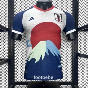 Maillot Match Japon 2024 Mont Fuji lever du soleil Concept