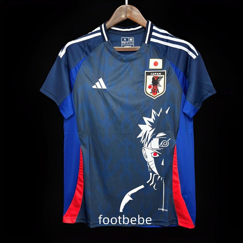 Maillot Japon 2024 Naruto Uzumaki bleu