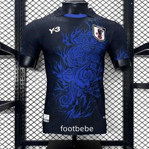 Maillot Match Japon Y3 2024 édition spéciale noir bleu