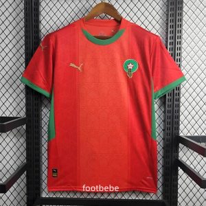Maillot Maroc 2024 2025 domicile rouge_5