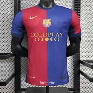 Maillot Match Barcelone Coldplay 2024 2025 domicile