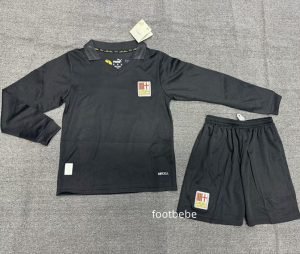 Maillot AC Milan Enfant 2024 125 ans noir manches longues
