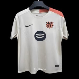 Maillot Barcelone Beige 2025 2026 Blanc