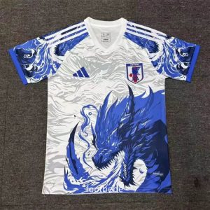Maillot Japon 2024 2025 dragon bleu