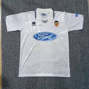 Maillot Valencia Vintage 1995 1996 Blanc