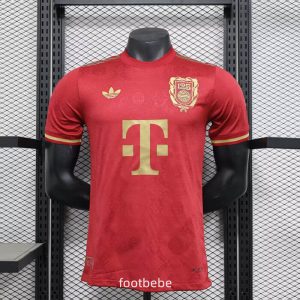 Maillot Match Bayern Munich 2025 125 ans rouge