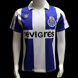 Maillot Porto Vintage 1985 1987 domicile