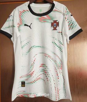 Maillot Portugal Femme 2025 2026 Blanc