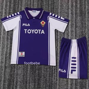 Maillot Vintage Fiorentina Enfant 1999 2000 domicile