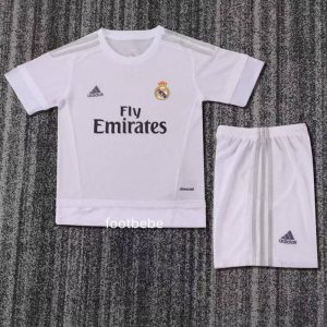 Maillot Vintage Real Madrid Enfant 2015 2016 domicile