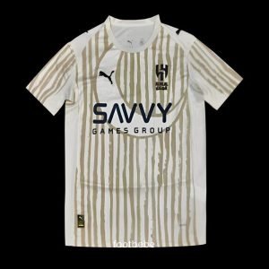 Maillot Al-Hilal Saudi 2025 2026 blanc cassé