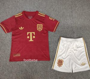 Maillot Bayern Munich Enfant 2025 125 ans rouge
