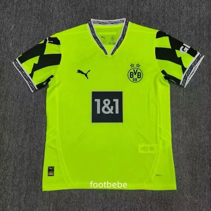 Maillot Dortmund 2025 2026 Vert fluo
