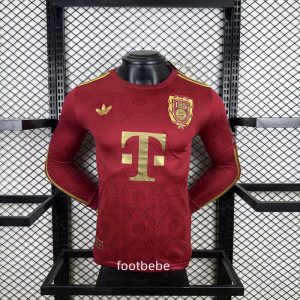 Maillot Match Bayern Munich 2025 125 ans Manches longues