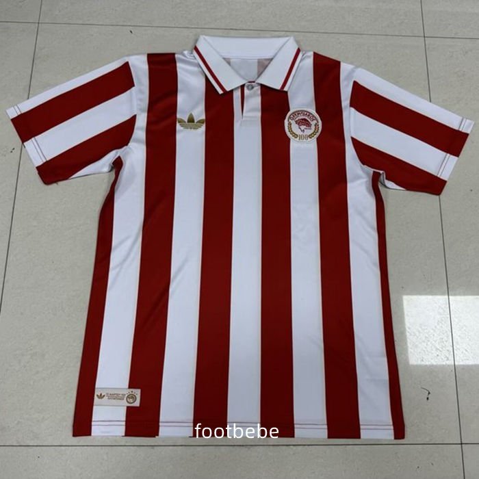 Maillot Olympiacos 1925 2025 100 ans