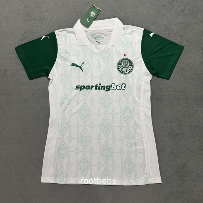 Maillot Palmeiras Femme 2025 2026 Blanc