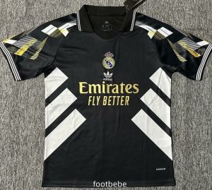Maillot Real Madrid 2025 2026 Noir rétro