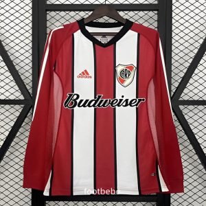 Maillot River Plate Vintage 2003 2004 domicile manches longues