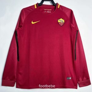 Maillot Rome Vintage 2017 2018 domicile Manches longues