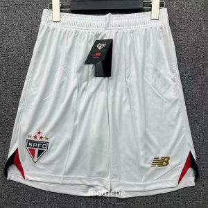 Short de foot São Paulo 2025 2026 Blanc