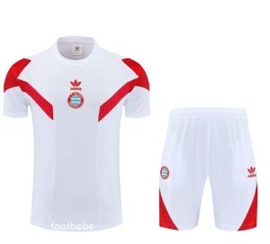 Ensemble Bayern Munich 2025 2026 Blanc rétro