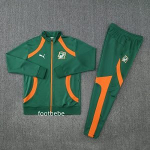 Ensemble veste Côte d'Ivoire 2025 2026 vert