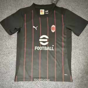 Maillot AC Milan 2025 2026 concept version noir