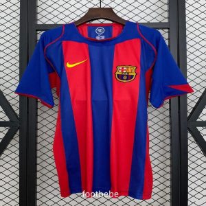 Maillot Barcelone Vintage 2004 2005 domicile